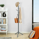 2 Heights Wooden Coat Rack with 8 Hooks by LJGDeals