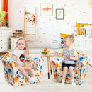 Foldable Baby Walker with Removable Seat and Adjustable Height for 6-12 Months