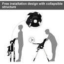 Foldable High chair with Multiple Adjustable Backrest by LJGDeals