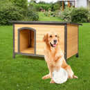 Wood Extreme Weather Resistant Pet Log Cabin by LJGDeals