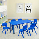 6-pack Kids Plastic Stackable Classroom Chairs by LJGDeals