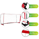 6/8/12 Feet Durable Bow Style Soccer Goal Net with Bag-12' x 6' by LJGDeals