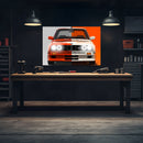 E30 Car light up sign, Car neon light sign, Car wall art lighted, Car led wall decor, Car led sign, Garage neon sign, Neon painting art For Man - UvCar26