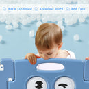 16-Panel Foldable Baby Playpen Kids Activity Centre-Blue by LJGDeals