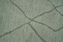 Contemporary Pattern Brown And Ivory Hand Tufted 8x10 Wool Rug