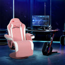 Ergonomic High Back Massage Gaming Chair with Pillow by LJGDeals