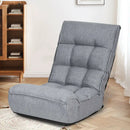4-Position Adjustable Floor Chair Folding Lazy Sofa by LJGDeals