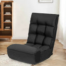 4-Position Adjustable Floor Chair Folding Lazy Sofa by LJGDeals