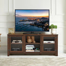 TV Stand Entertainment Center for TVs up to 65 Inch with Storage Cabinets by LJGDeals