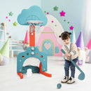 3-in-1 Kids Basketball Hoop Set with Balls by LJGDeals