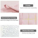 3 Piece 7lbs Heavy Weighted Blanket-Pink by LJGDeals