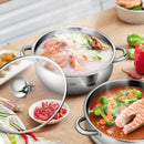 9.5 QT 2 Tier Stainless Steel Steamer Cookware Boiler by LJGDeals