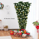 7 Feet Unlit Upside Down Artificial Christmas Tree by LJGDeals