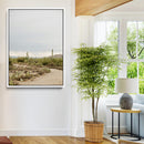 Desert Landscape Wall Art Canvas Print – Cacti and Shrubs