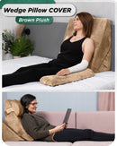 Cover Set Only for LX6, Brown Plush, Pillows and Foam not Included