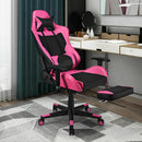 PU Leather Gaming Chair with USB Massage by LJGDeals