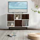 Wood Display Sideboard Storage Cabinet with Storage Compartments by LJGDeals