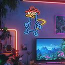 Perry the Platypus Metal Neon Wall Art- LN0251