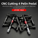 Bicycle Peddals Quick Release Rainproof Seal Bearing 8.2cm Widened Non-slip Chrome Molybdenum Bike   Mountain Bike Pedals Pedals Aluminum Bicycle Flat Platform Pedals Lightweight Non-Slip Sealed Bearing For Road Mountain