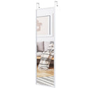 Full Length Metal Door Mirror with Adjustable Hook