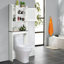 Bathroom Space Saver White Over-the-Toilet Cabinet by LJGDeals