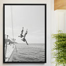Sailing Wall Art Canvas Print – Ocean Adventure Sailboat