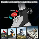 Stationary Silent Belt Adjustable Exercise Bike with Phone Holder and Electronic Display by LJGDeals