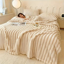 Ultra Soft Bunny-Plush Throw Blanket – Cozy Lightweight Sofa & Travel Cover by 2Dropme