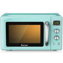 0.9 Cu.ft Retro Countertop Compact Microwave Oven by LJGDeals