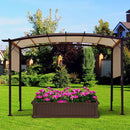 Outdoor Canopy Shade Cover with Copper Grommets & 4 Straps by LJGDeals