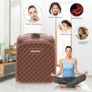 Portable Personal Steam Sauna Spa with Steamer Chair-Coffee by LJGDeals