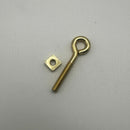 Durable Victorian Style Eyelet Posts for Dresser Drawer Pulls and Bail Handles