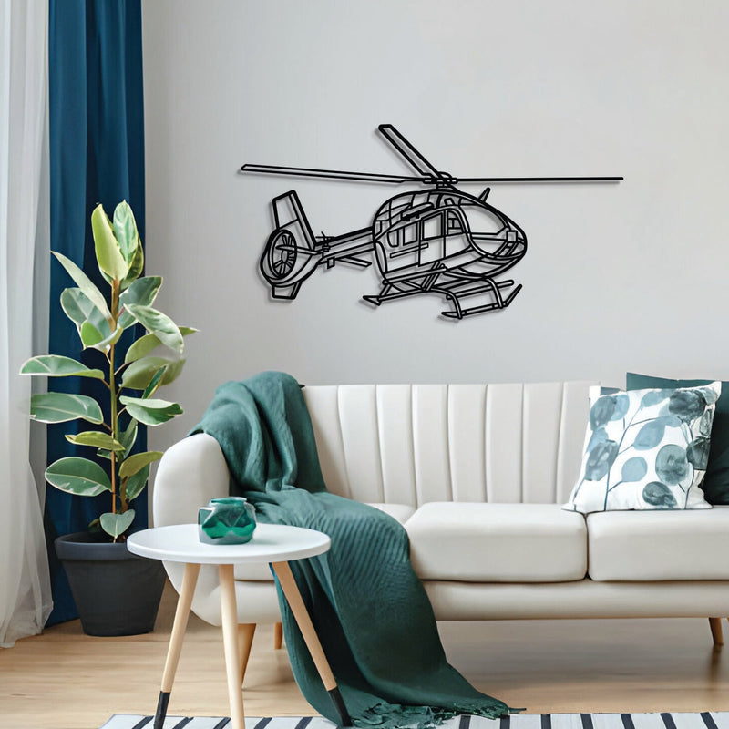 H145M LUH SOF Angle Metal Aircraft Wall Art - NCP0571