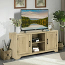 Rustic TV Stand Entertainment Center Storage Cabinet by LJGDeals