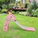 3-in-1 Kids Slide Baby Play Climber Slide Set with Basketball Hoop by LJGDeals