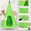 32 Inch Kids Nest Swing Chair Hanging Hammock Seat for Indoor Outdoor by LJGDeals