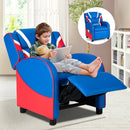 Kids Leather Recliner Chair with Side Pockets by LJGDeals