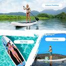 10 Feet Inflatable Stand Up Paddle Board with Carry Bag by LJGDeals