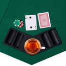 48 Inch 8 Players Octagon Fourfold Poker Table Top by LJGDeals