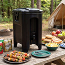 4.4 Gallons Insulated Beverage Dispenser with Ergonomic Handles Set of 2 by DirectDeals