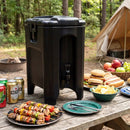 4.4 Gallons Insulated Beverage Dispenser with Handles and Drip-Proof Faucet by LJGDeals