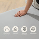 Kasentex Spring All Season Deep Pocket Fitted Sheet Set with Pillowcases, Room Decor, Graduation Gifts