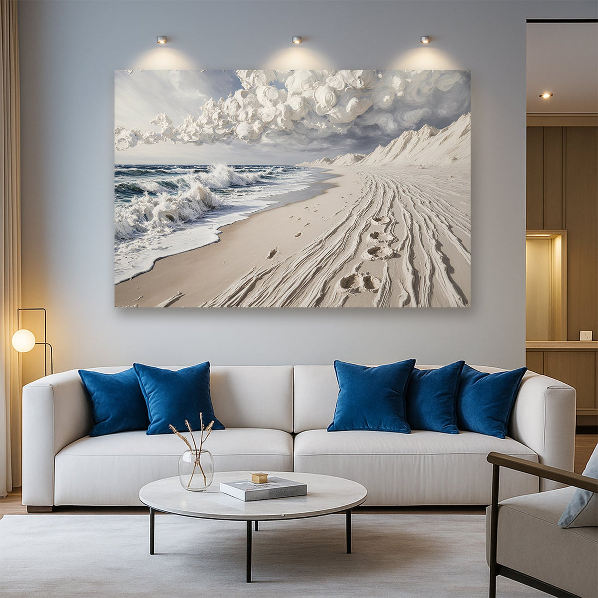 Footprints in the Sand Wall Art, photo 2 of 10