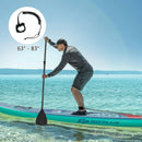 10 Feet Inflatable Stand Up Paddle Board with Backpack Leash Aluminum Paddle by LJGDeals