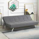 3-Seat Convertible Sofa Bed with High-Density Sponge for Living Room by LJGDeals