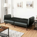 3 Seat Convertible Sofa Bed with Adjustable Backrest for Living Room by LJGDeals
