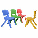 4-pack Colorful Stackable Plastic Children Chairs by LJGDeals