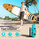 10' Inflatable Stand up Paddle Board Surfboard SUP with Bag by LJGDeals