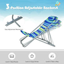 Portable Beach Chair Set of 2 with Headrest by LJGDeals