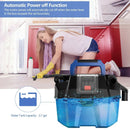 18V Wet Dry Vacuum 2.7 Gal 4 Peak HP Cordless Shop Vac 2.0 AH Battery-Blue by LJGDeals